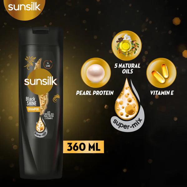 Sunsilk Shampoo Black Shine - Buy Online in Pakistan at Cosmia.pk