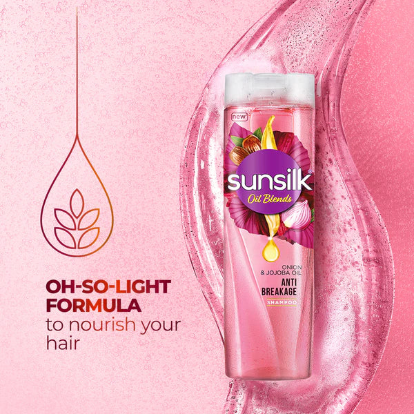 Sunsilk - Oil Blends Onion & Jojoba Oil Shampoo - 380Ml - Buy Online in Pakistan at Cosmia.pk