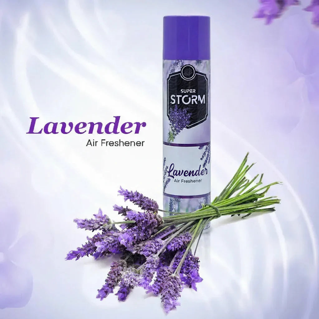 Super Storm Lavender Air Freshener - 300ml - Buy Online in Pakistan at Cosmia.pk