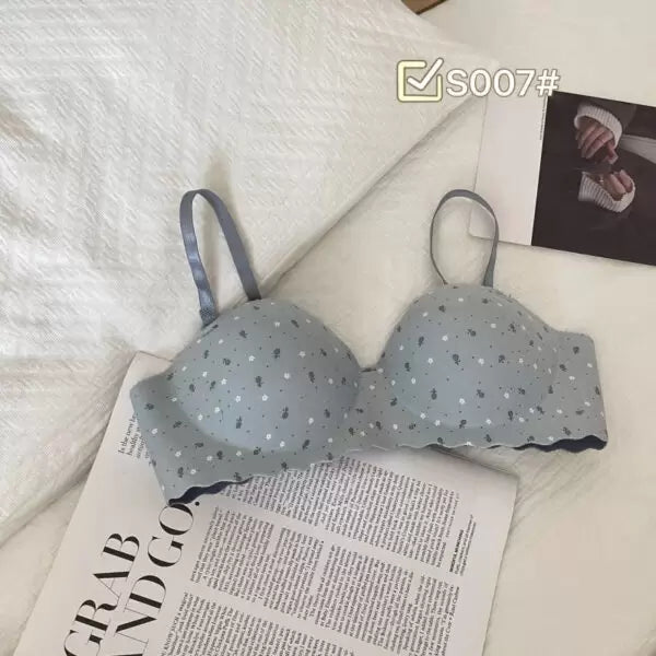 Sweet Printed Half Cup Seamless Push Up Bra - Buy Online in Pakistan at Cosmia.pk