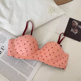 Sweet Printed Half Cup Seamless Push Up Bra - Buy Online in Pakistan at Cosmia.pk