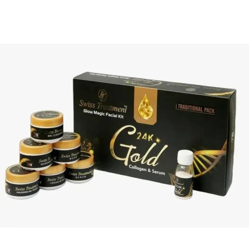 Swiss Treatment 24K Glow Magic Facial Kit - Buy Online in Pakistan at Cosmia.pk