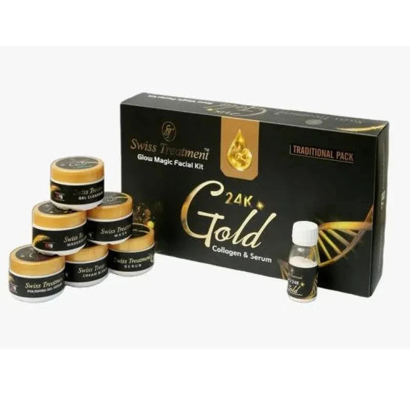 Swiss Treatment 24K Glow Magic Facial Kit - Buy Online in Pakistan at Cosmia.pk
