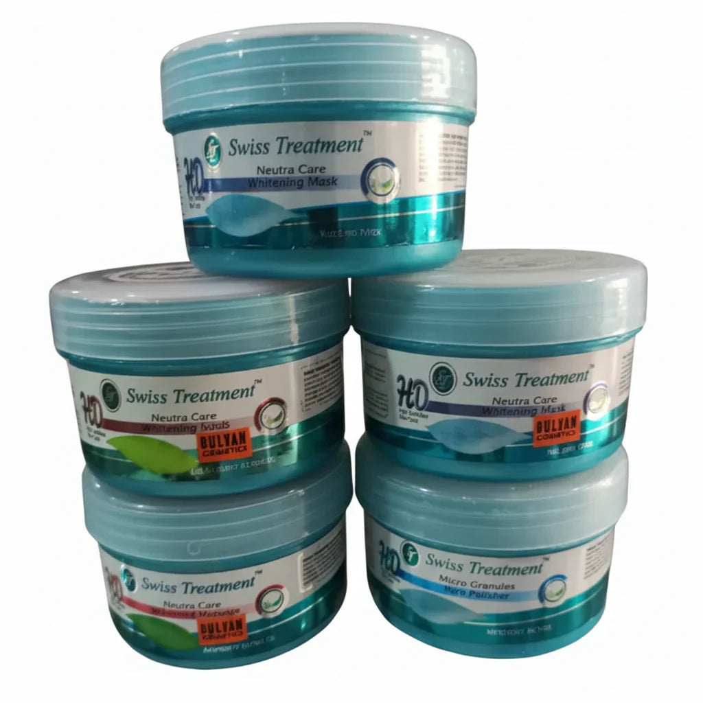 Swiss Treatment whitening facial kit - 300gm Each - Buy Online in Pakistan at Cosmia.pk