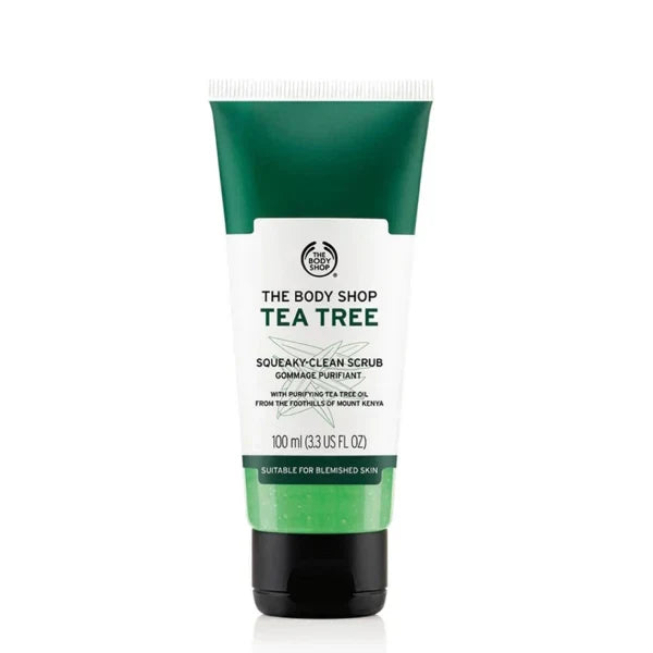 The Body Shop Tea Tree Squeaky-Clean Scrub -  100ml - Buy Online in Pakistan at Cosmia.pk