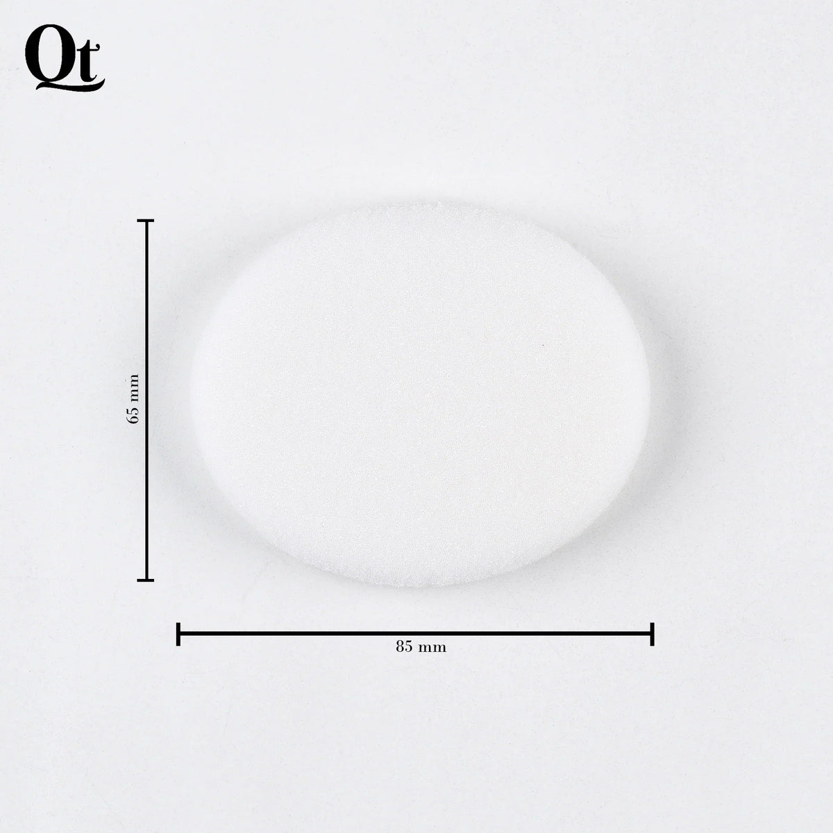 Quetee Beauty Oval-shaped makeup Puffs White Color - Buy Online in Pakistan at Cosmia.pk