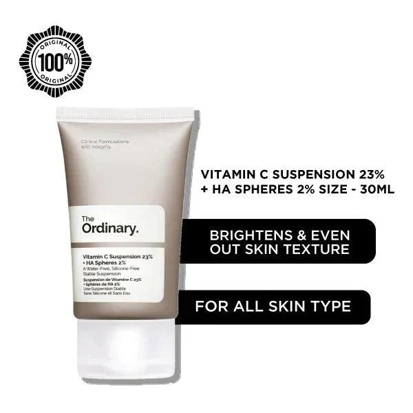 The Ordinary Vitamin C Suspension 23% + HA Spheres 2% Size - 30ml - Buy Online in Pakistan at Cosmia.pk
