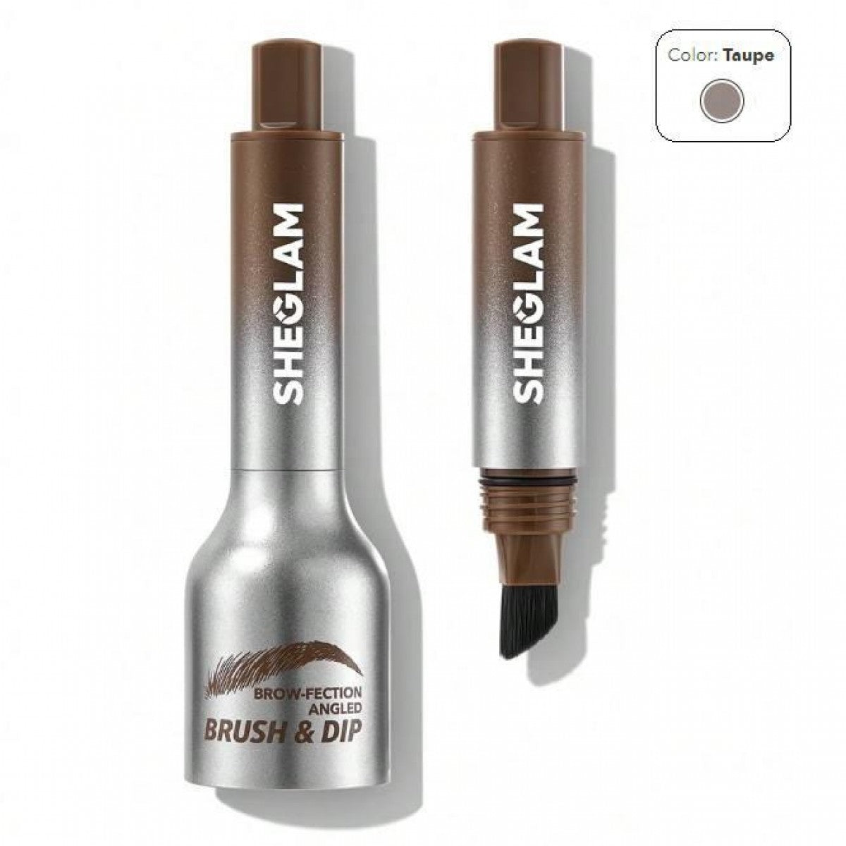 SHEGLAM Brow-Fection Angled Brush & Dip - Taupe - buy online in Pakistan