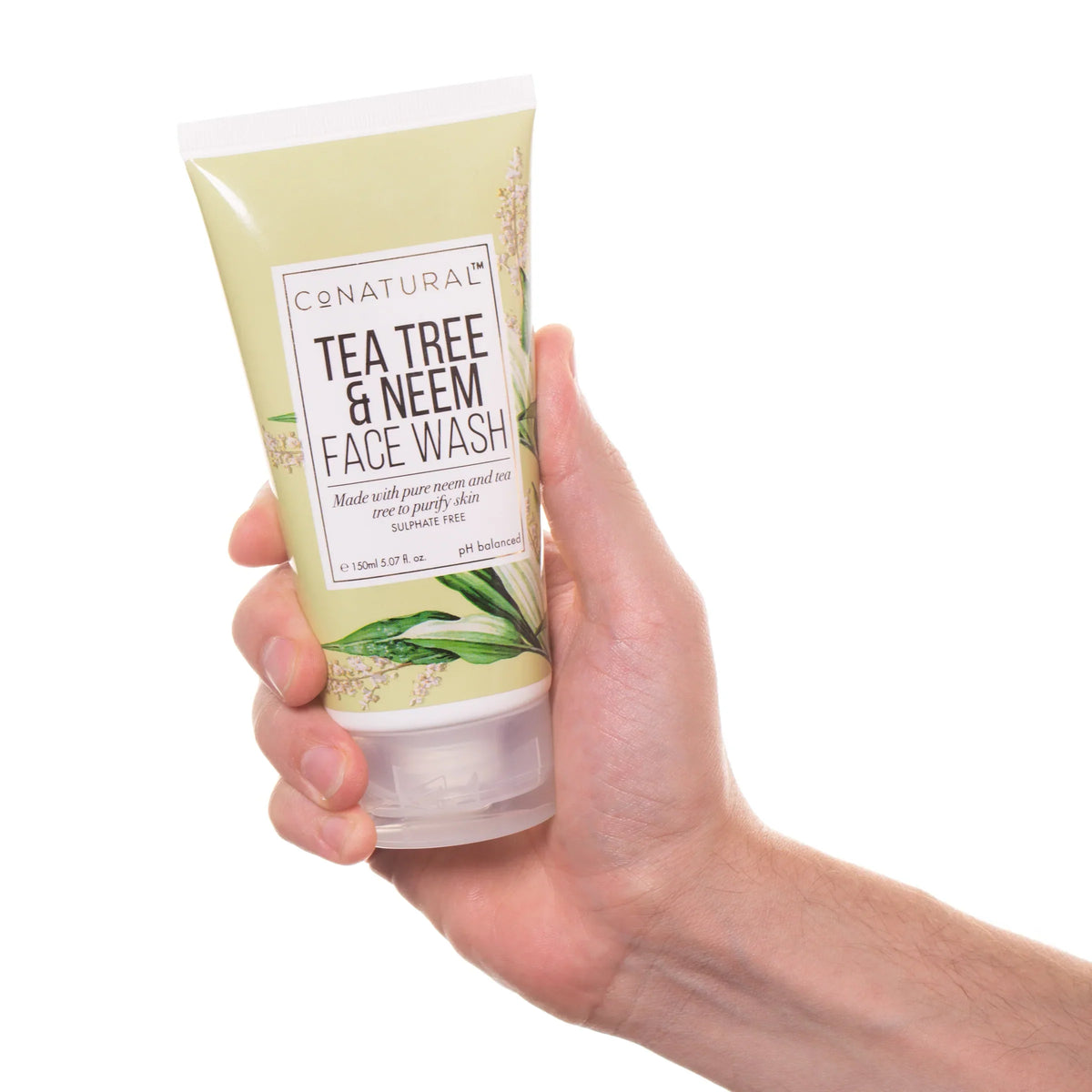 CoNatural Tea Tree & Neem Facewash - 150ml - Buy Online in Pakistan at Cosmia.pk