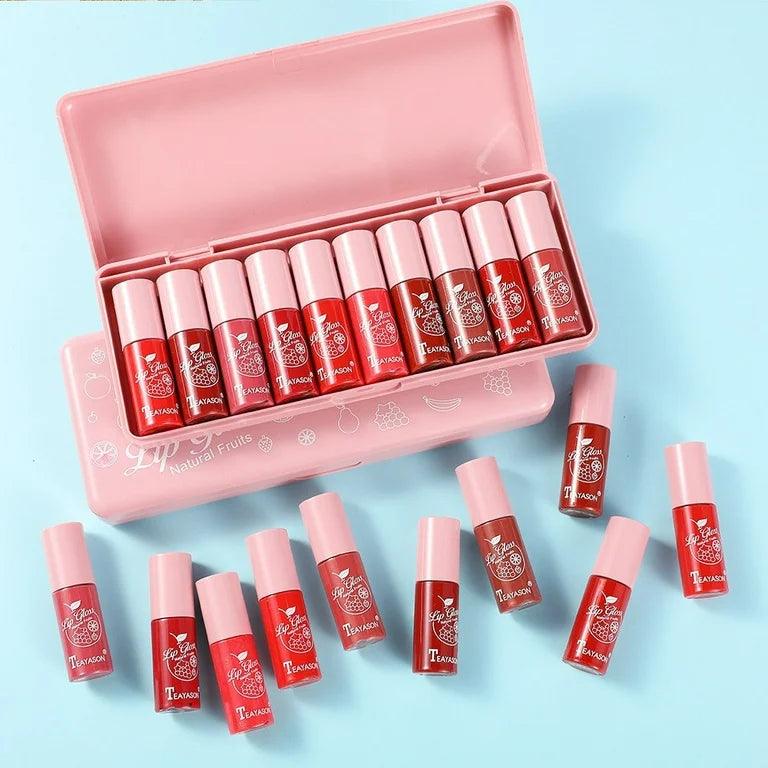 Pack of 10 Teayson Lip Glow Glosses - Buy Online in Pakistan at Cosmia.pk