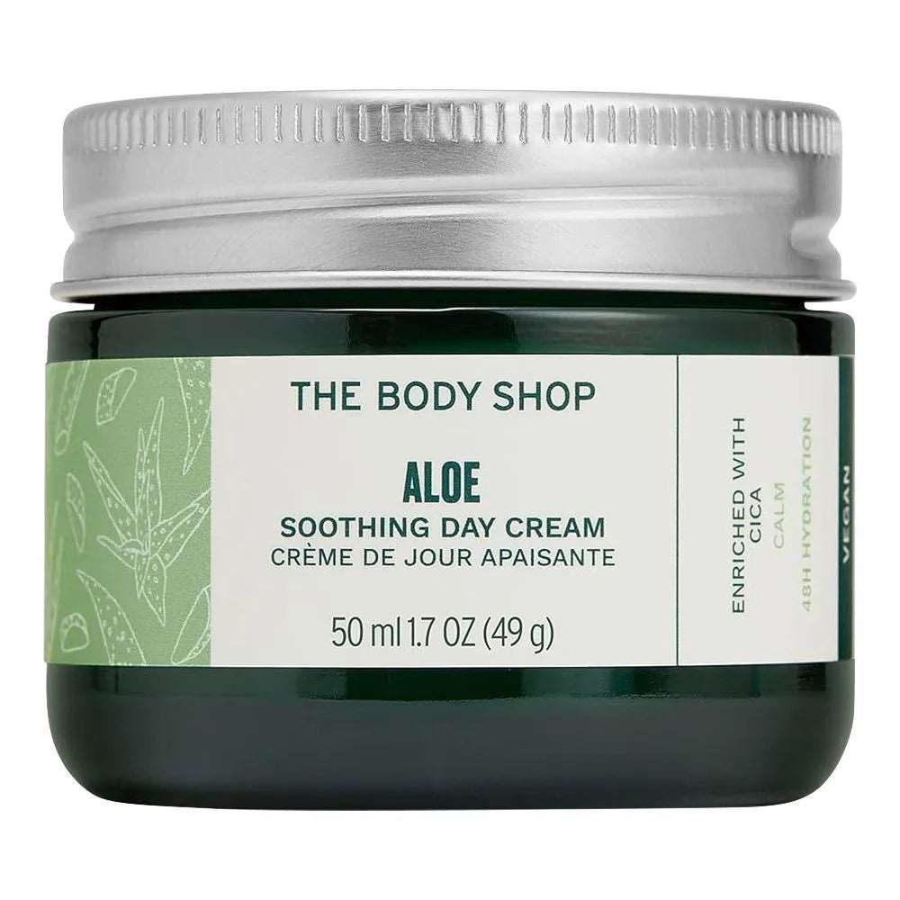 The Body Shop Aloe Soothing Day Cream, Sensitive Skin - 50ml - Buy Online in Pakistan at Cosmia.pk