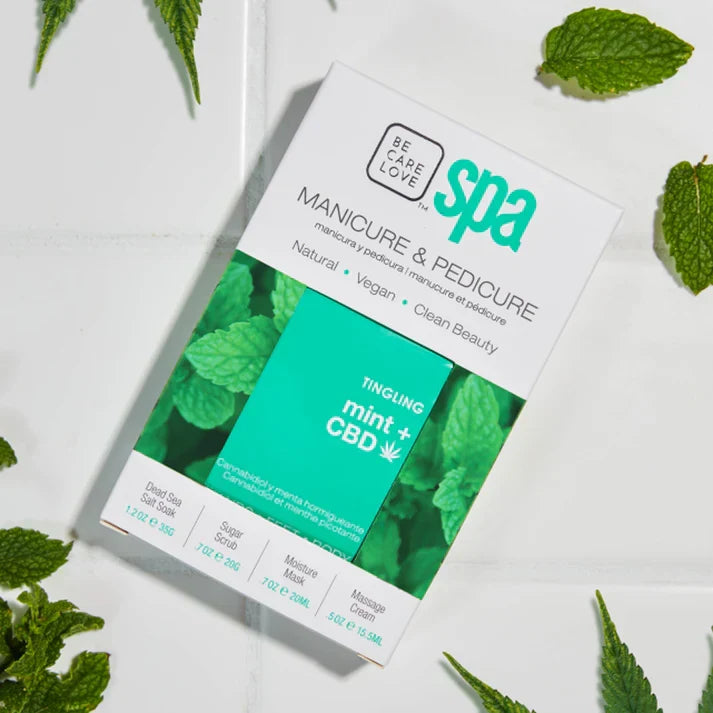 Be Care Love Tingling Mint Spa 4 Pcs Set - Buy Online in Pakistan at Cosmia.pk