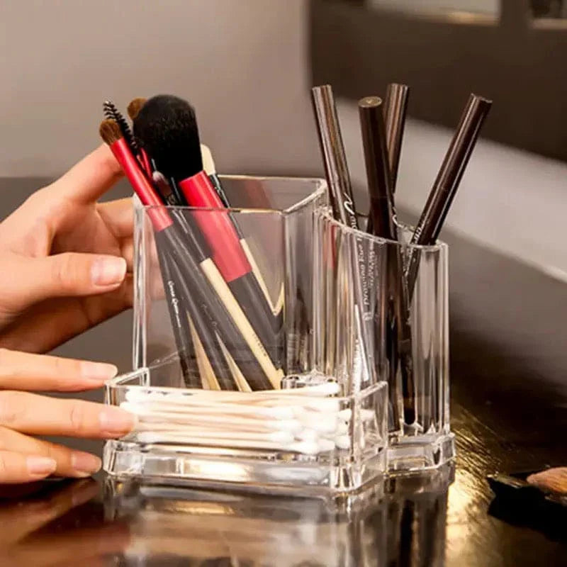 Transparent Makeup Brush Bucket - Buy Online in Pakistan at Cosmia.pk