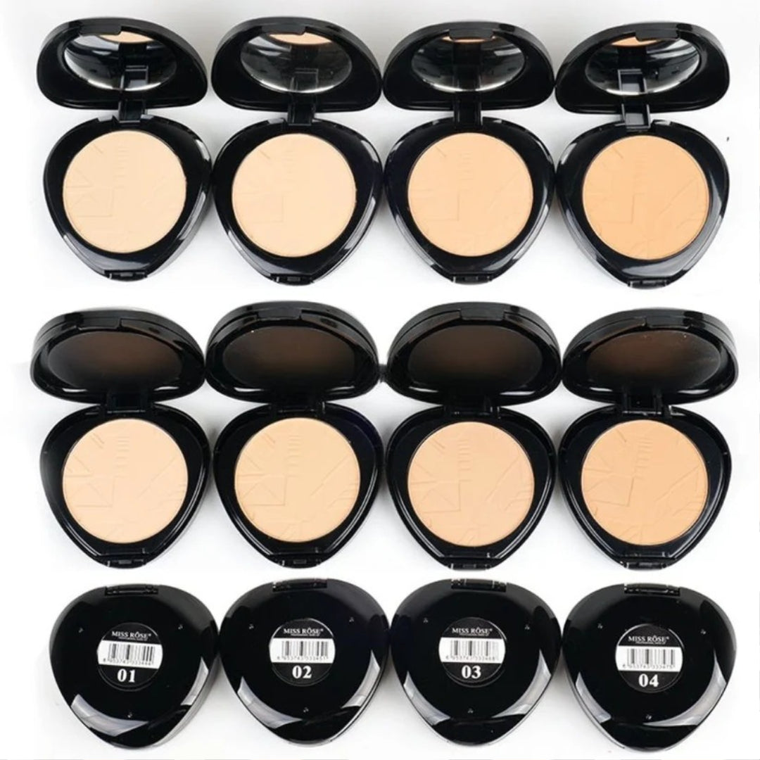 Miss Rose Bright Black Triangle Double Layer Powder - Buy Online in Pakistan at Cosmia.pk