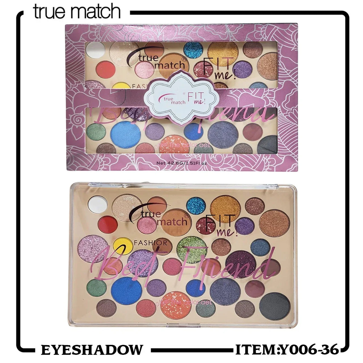True Match Fit Me 36-Color Eyeshadow Kit - Buy Online in Pakistan at Cosmia.pk