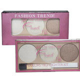 True Match Fit Me Fashion Trend The Color Art 3 Color Highlighter Palette - Buy Online in Pakistan at Cosmia.pk