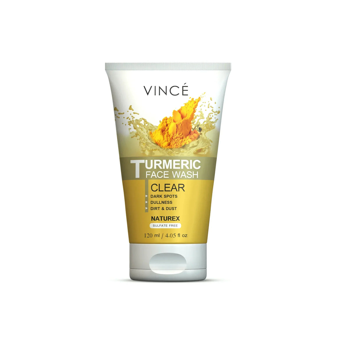Vince Turmeric Face Wash - 120ml - Buy Online in Pakistan at Cosmia.pk