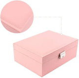 PU Leather Jewellery Box with Lock - Buy Online in Pakistan at Cosmia.pk