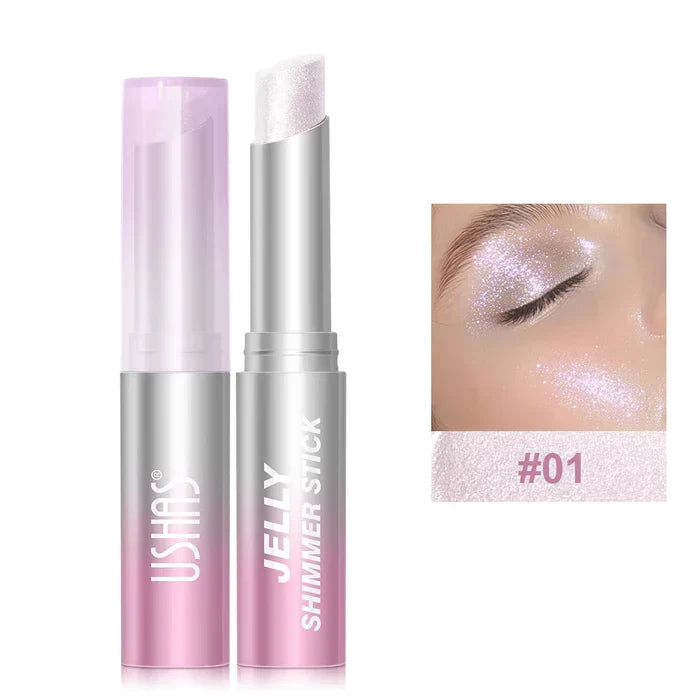 USHAS Jelly Eyeshadow Stick – Long Lasting Metallic Shimmer Eye Color - Buy Online in Pakistan at Cosmia.pk