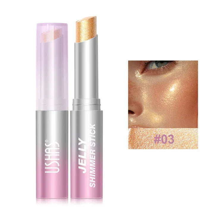 USHAS Jelly Eyeshadow Stick – Long Lasting Metallic Shimmer Eye Color - Buy Online in Pakistan at Cosmia.pk
