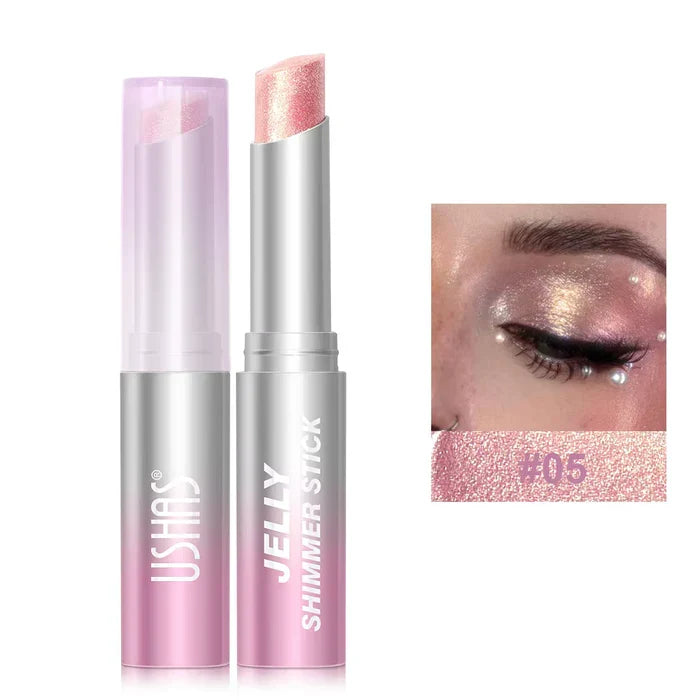 USHAS Jelly Eyeshadow Stick – Long Lasting Metallic Shimmer Eye Color - Buy Online in Pakistan at Cosmia.pk