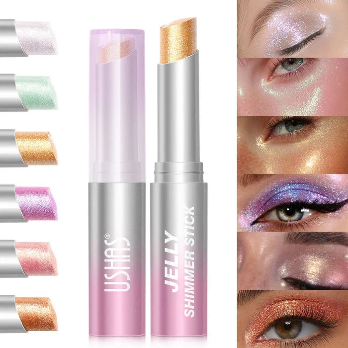 USHAS Jelly Eyeshadow Stick – Long Lasting Metallic Shimmer Eye Color - Buy Online in Pakistan at Cosmia.pk