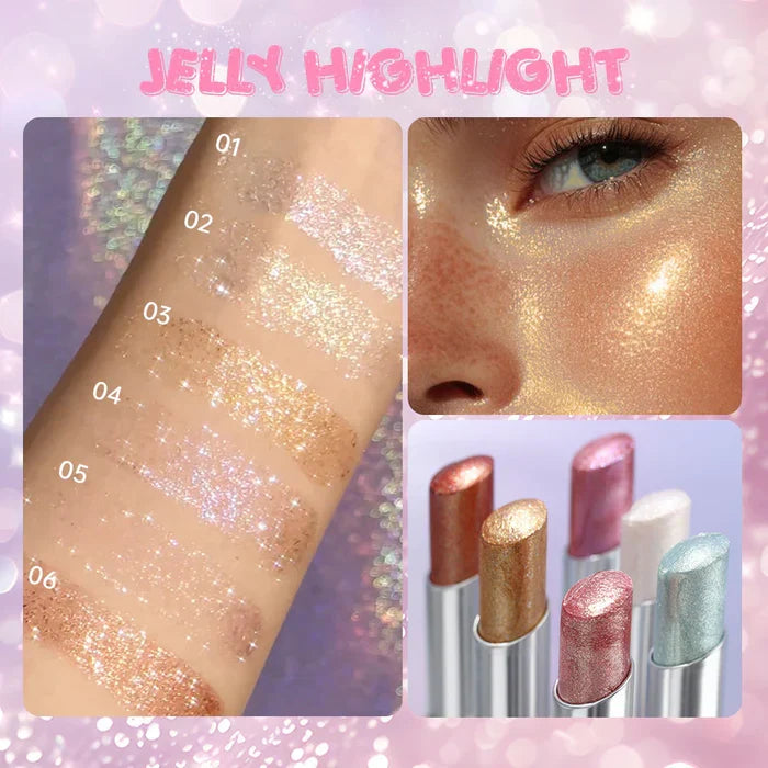 USHAS Jelly Eyeshadow Stick – Long Lasting Metallic Shimmer Eye Color - Buy Online in Pakistan at Cosmia.pk