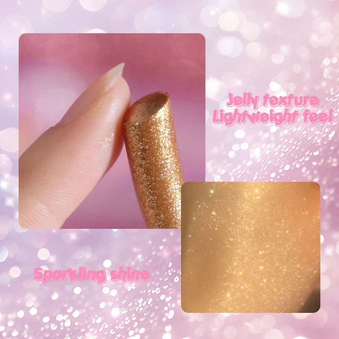 USHAS Jelly Eyeshadow Stick – Long Lasting Metallic Shimmer Eye Color - Buy Online in Pakistan at Cosmia.pk