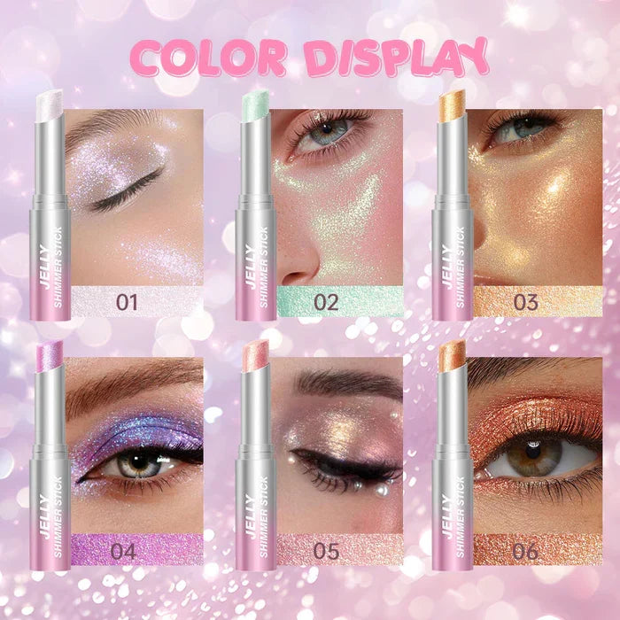USHAS Jelly Eyeshadow Stick – Long Lasting Metallic Shimmer Eye Color - Buy Online in Pakistan at Cosmia.pk