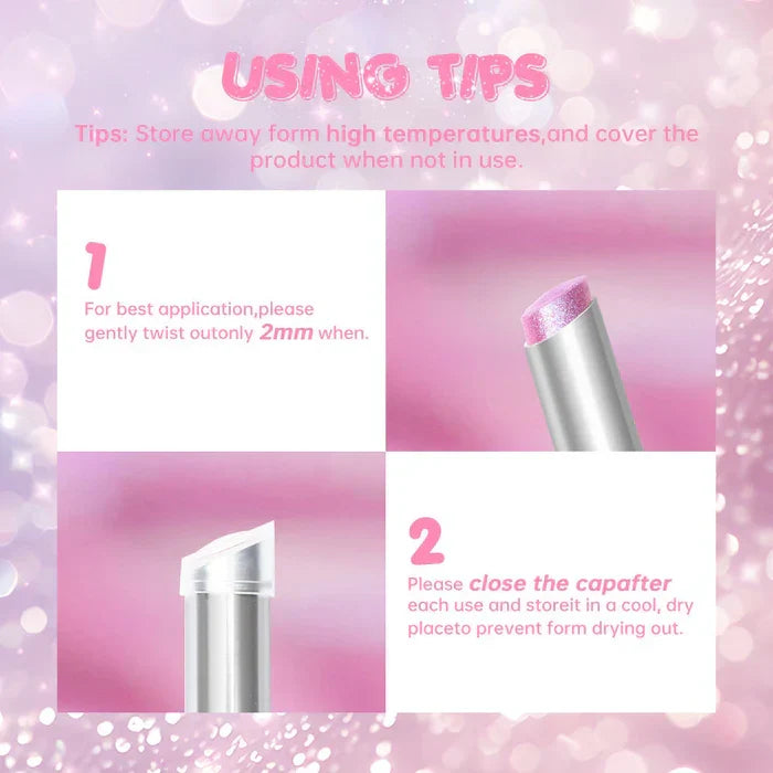 USHAS Jelly Eyeshadow Stick – Long Lasting Metallic Shimmer Eye Color - Buy Online in Pakistan at Cosmia.pk