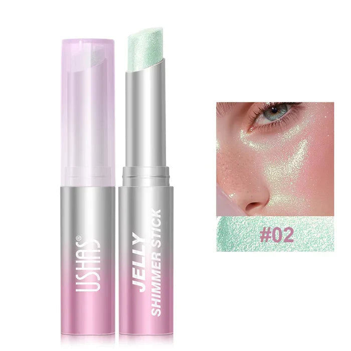 USHAS Jelly Eyeshadow Stick – Long Lasting Metallic Shimmer Eye Color - Buy Online in Pakistan at Cosmia.pk