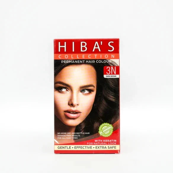 Hibas Collection Hair Color 3N Dark Brown (60-ml) - Buy Online in Pakistan at Cosmia.pk