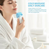 2-in-1 W+V Shaped Face Roller & Cool Ice Body Massager - Buy Online in Pakistan at Cosmia.pk