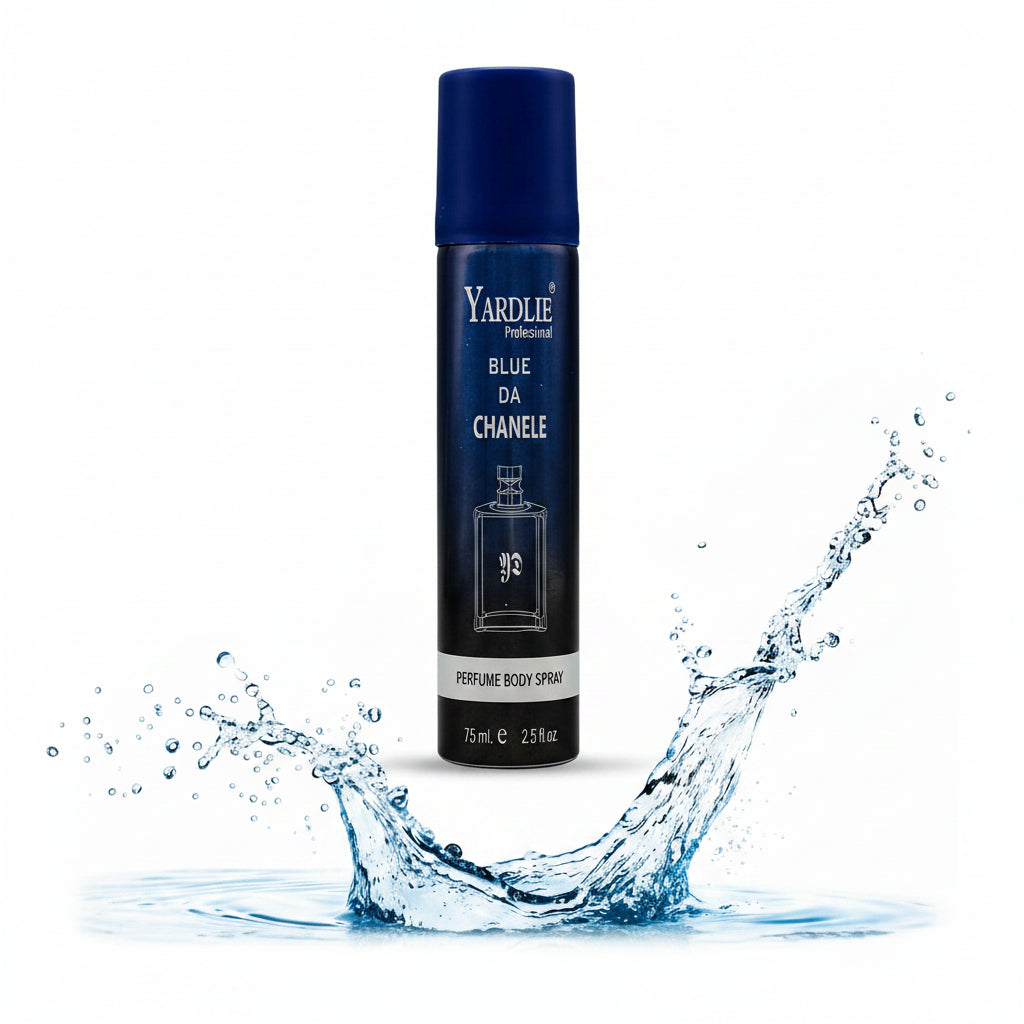 Yardlie Blue D Chanele Body Spray - 75ml - Buy Online in Pakistan at Cosmia.pk