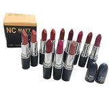 High Quality NC Mac Lipsticks - 12PCS - Buy Online in Pakistan at Cosmia.pk