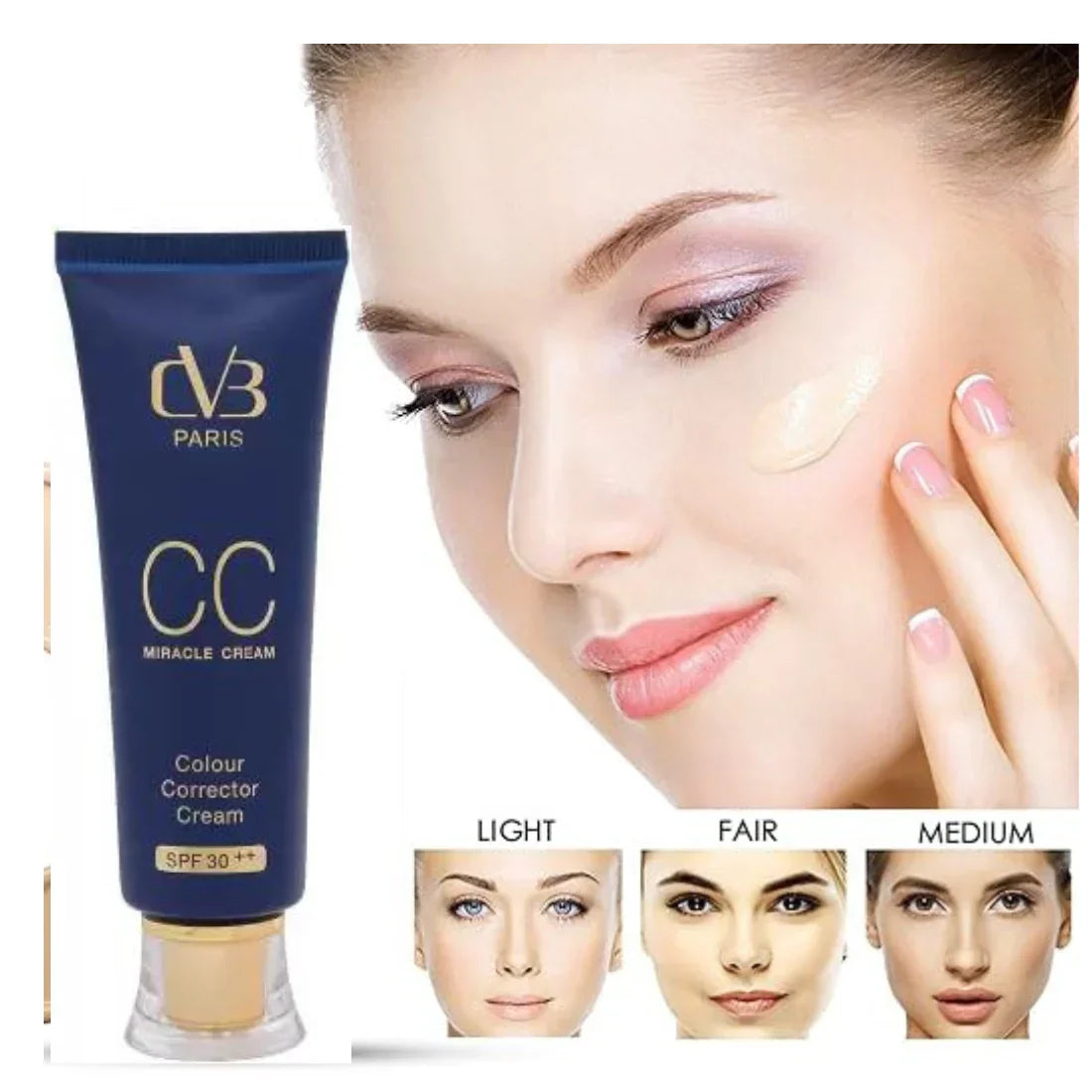 CVB Colour Corrector Cream SPF30++ - 50g - Buy Online in Pakistan at Cosmia.pk