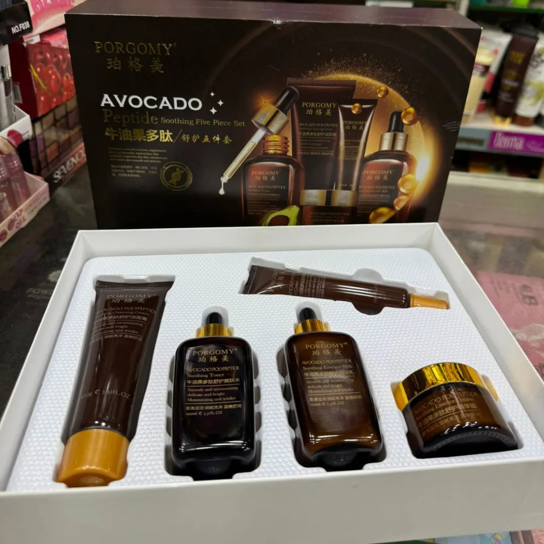 Porgomy Avocado Skin Care 5-Piece Set - Buy Online in Pakistan at Cosmia.pk