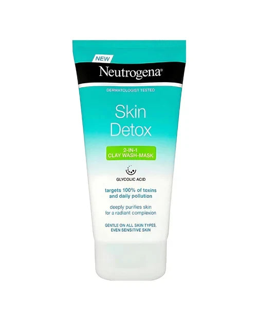 Neutrogena Skin Detox 2in1 Clay Wash Mask – 150ml - Buy Online in Pakistan at Cosmia.pk