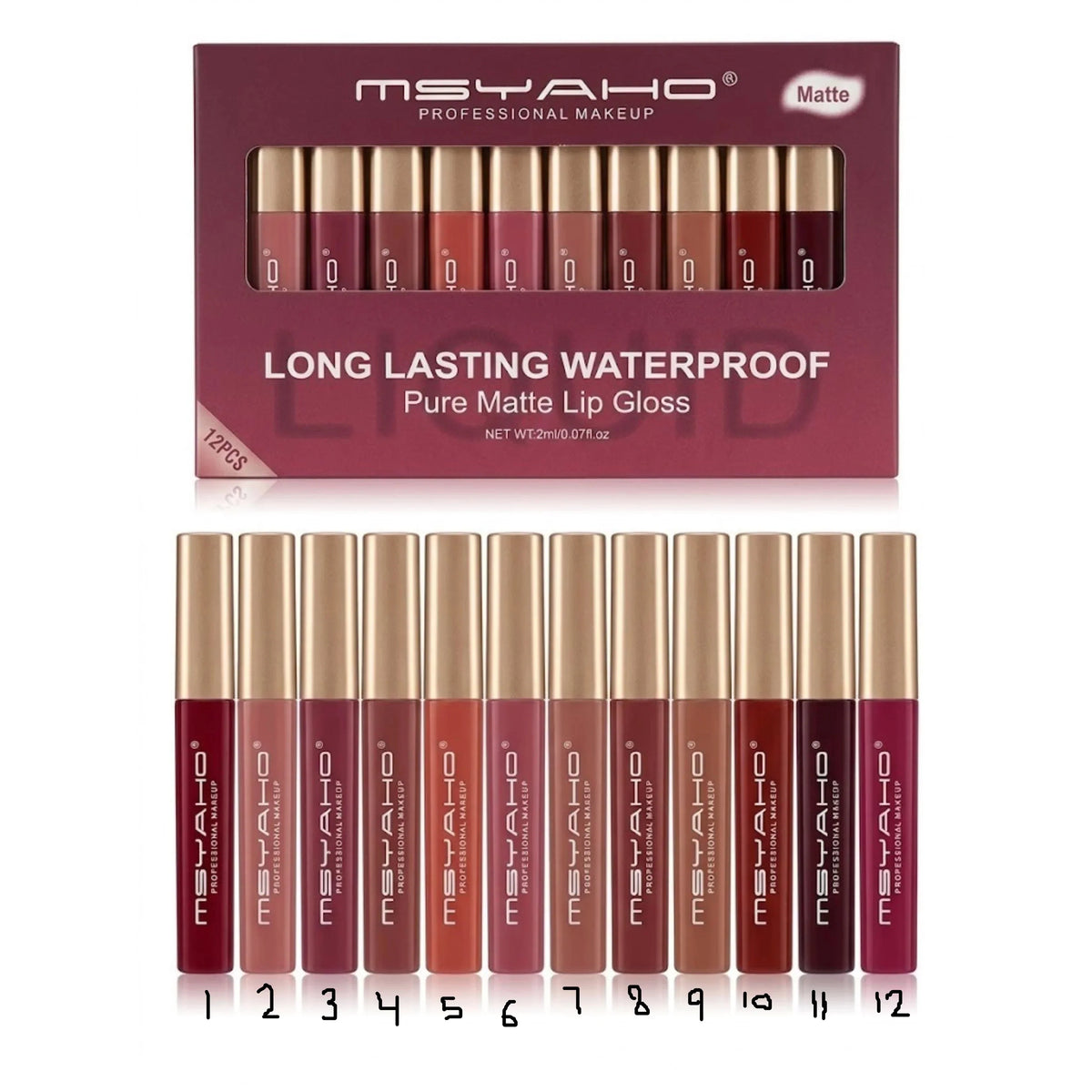 MSYAHO Professional Makeup Fashion Lip Gloss - Buy Online in Pakistan at Cosmia.pk