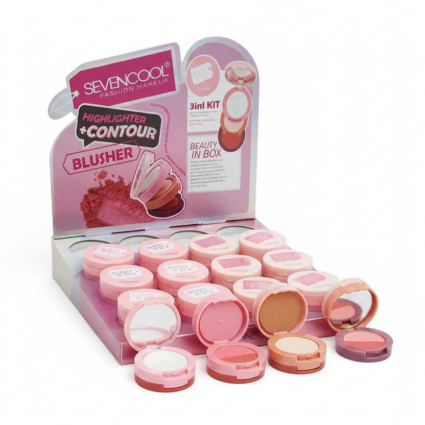 SevenCool 3-in-1 Highlighter - Buy Online in Pakistan at Cosmia.pk