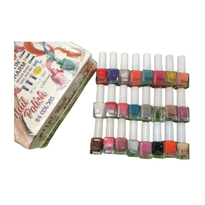 24 different Color Nail Polish - Buy Online in Pakistan at Cosmia.pk