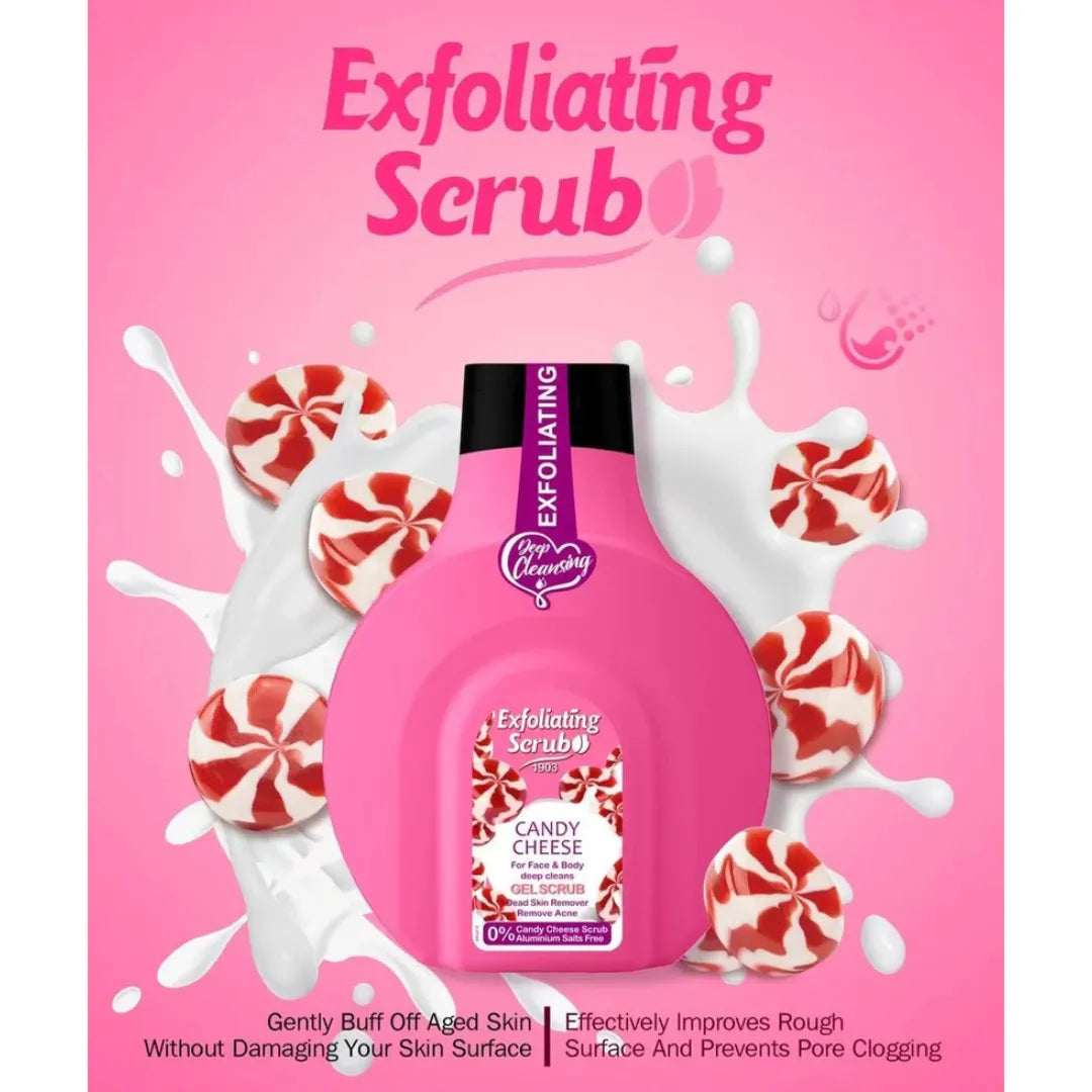 Fruit of the Wokali Candy Cheese Gel Scrub - Buy Online in Pakistan at Cosmia.pk