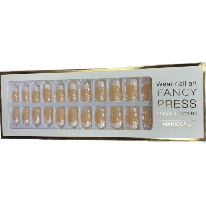24 Pieces Casual Press On Artifical Nails - Buy Online in Pakistan at Cosmia.pk