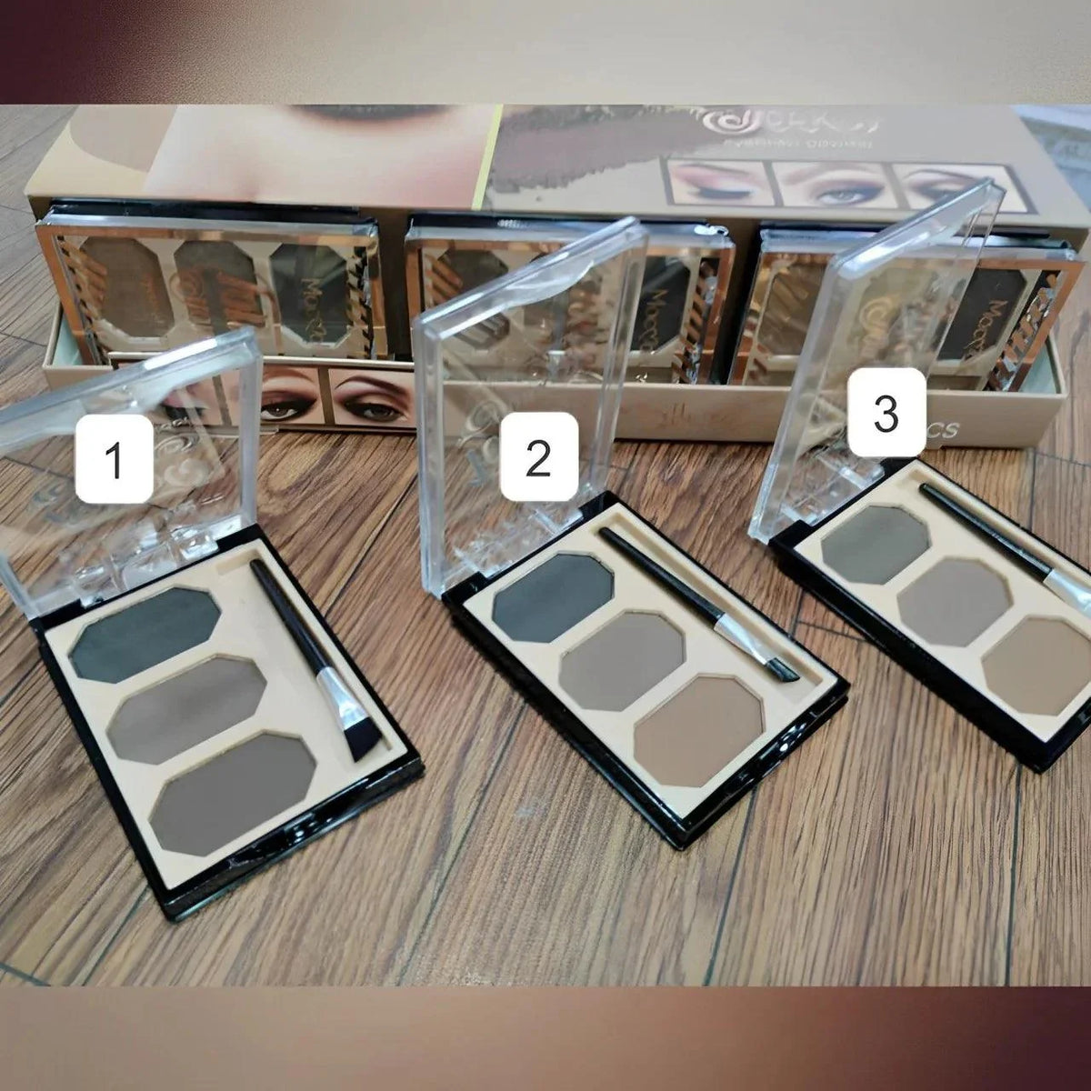 3 in 1 Mocallure Eyebrow Kit - Buy Online in Pakistan at Cosmia.pk