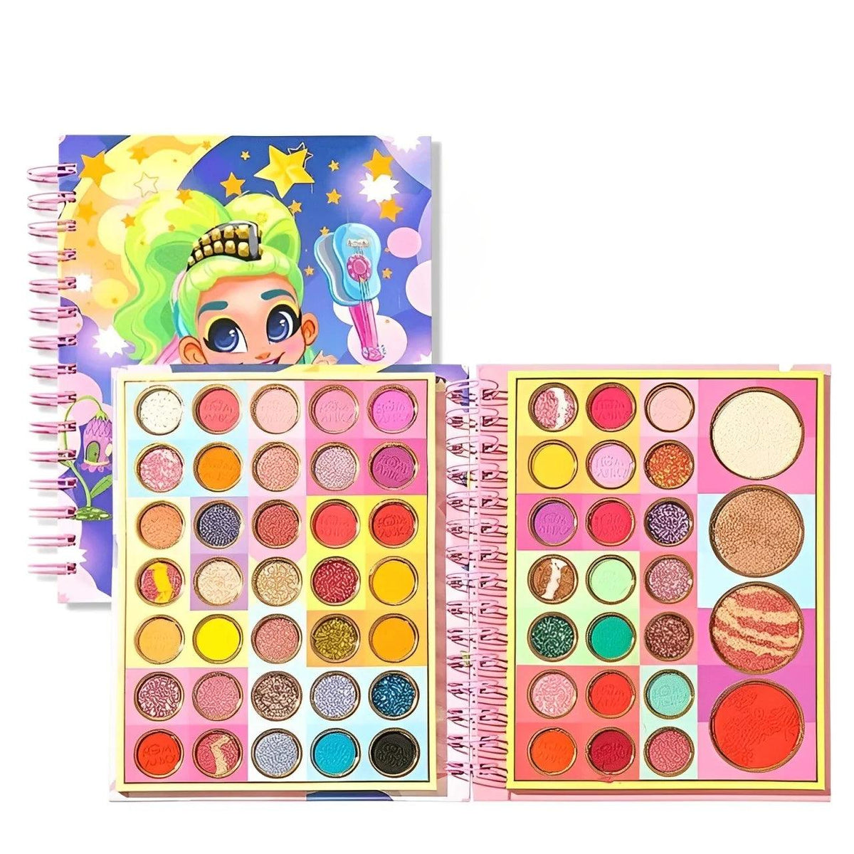 60 Color Romanky Glitter and Shiny Makeup Eyeshadow Palette - Buy Online in Pakistan at Cosmia.pk