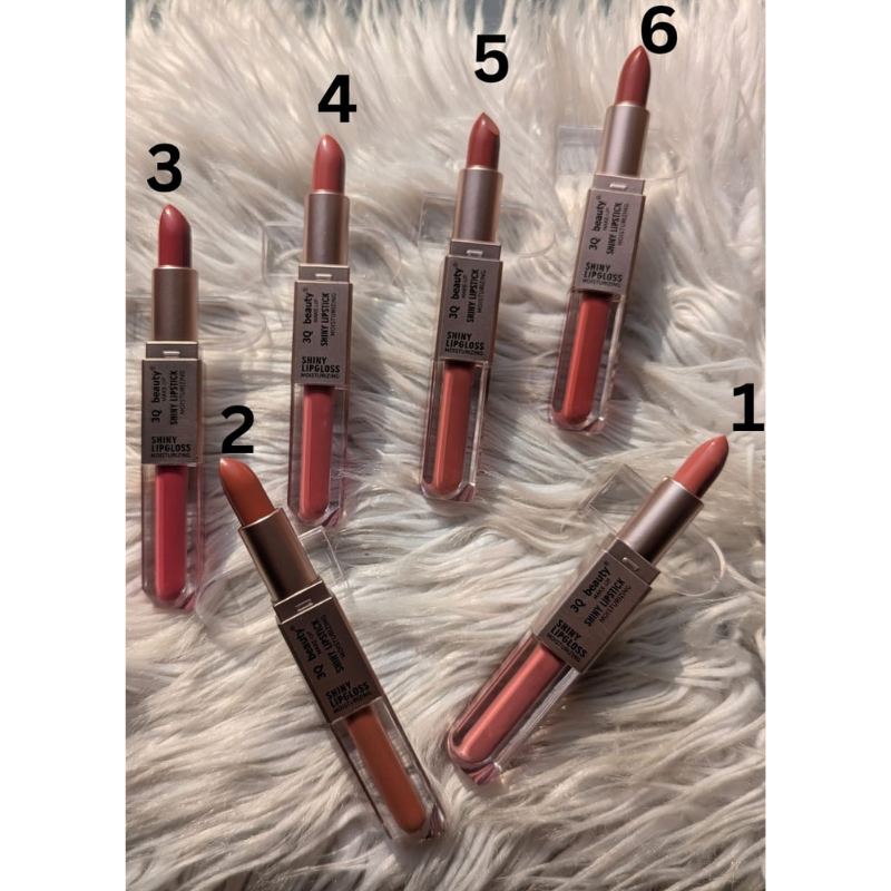 3Q beauty 2in1 Lipstick Lip Gloss - Buy Online in Pakistan at Cosmia.pk