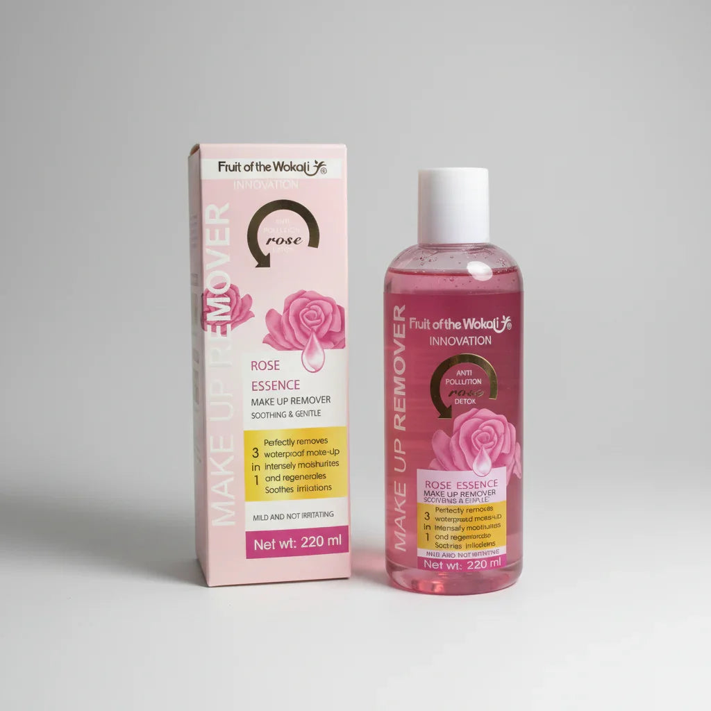 Wokali Rose Makeup Remover - 220ml - Buy Online in Pakistan at Cosmia.pk