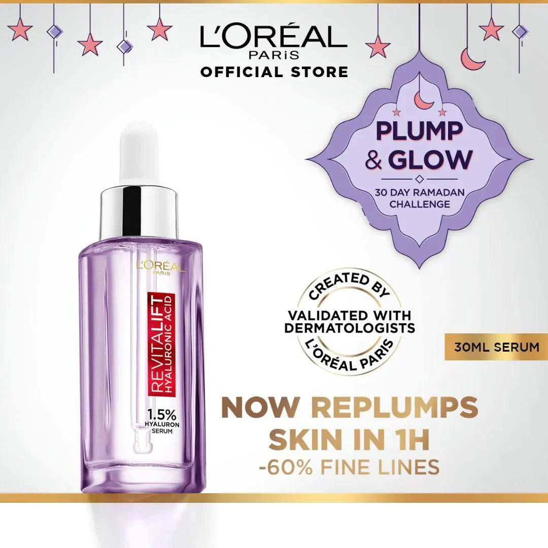 L'Oreal Serum With 1.5 % Hyaluronic Acid - Buy Online in Pakistan at Cosmia.pk
