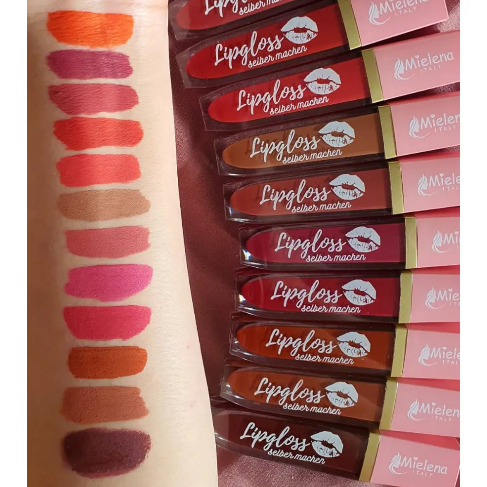 Mielena Selber Machen Matte - 12PCs Vault Lipgloss - Buy Online in Pakistan at Cosmia.pk