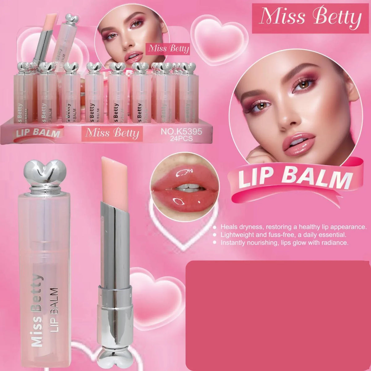 Miss Betty Lip Balm - Each - Buy Online in Pakistan at Cosmia.pk